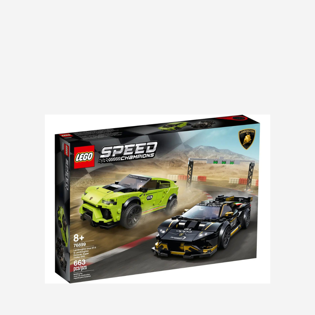 stille Forbandet udgør LEGO Speed Champions: Lamborghini Urus ST-X & Lamborghini Huracán Super  Trofeo EVO [76899] | J&J Toy Bricks, LLC